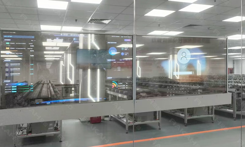 55寸OLED透明屏 55寸OLED透明屏